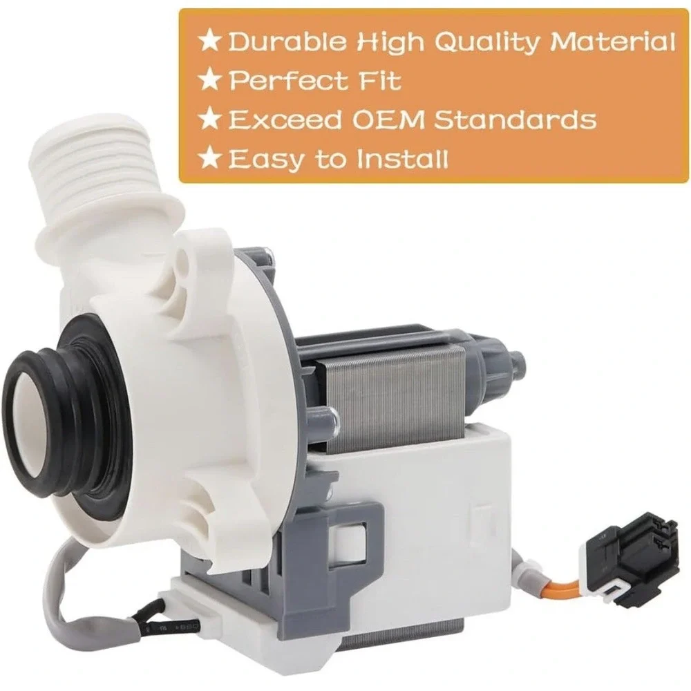 GE Washer Drain Pump WH23X28418 WH23X24178 AP6889136 PS12723115 WH23X27574